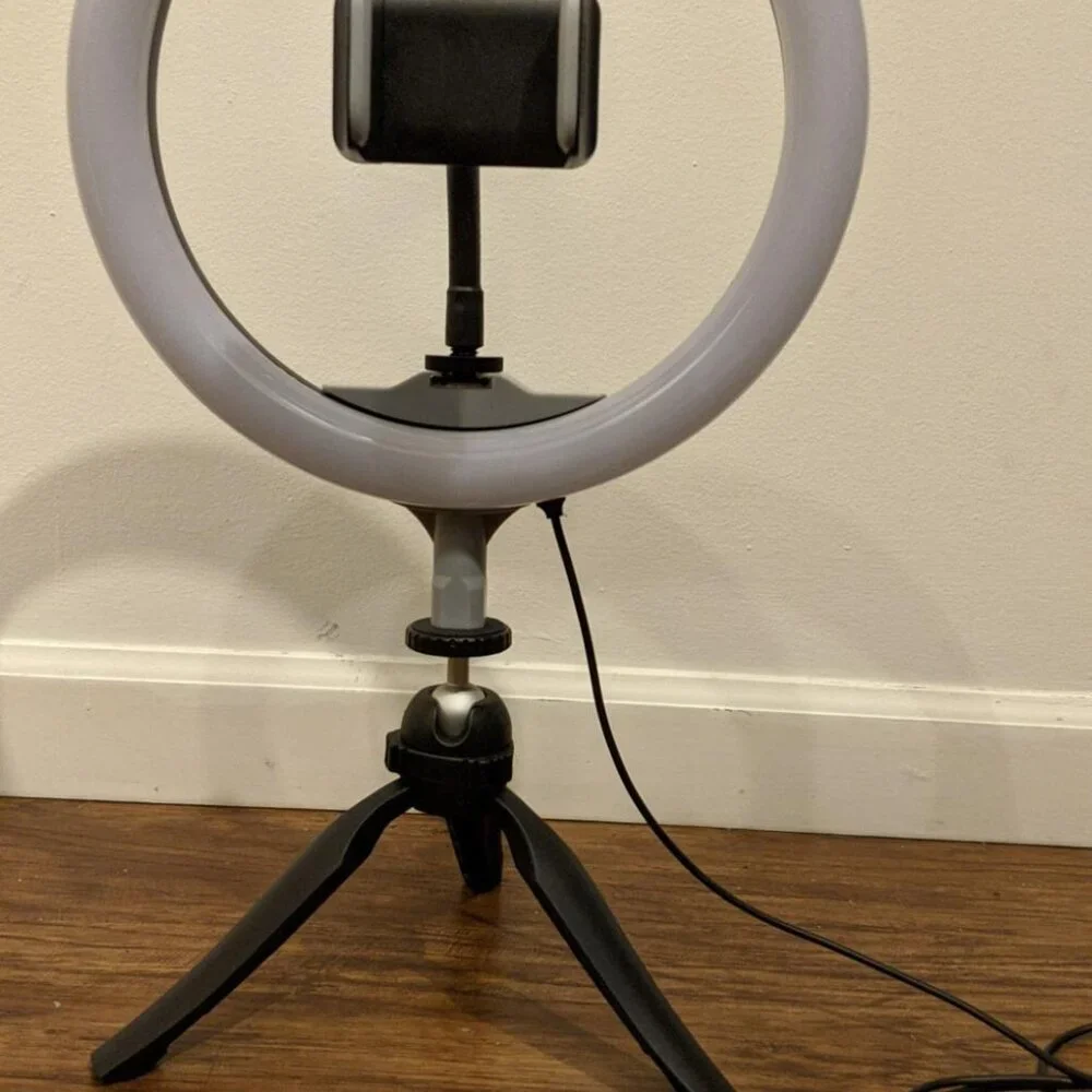 10.5in Laptop Ring Light with Stand